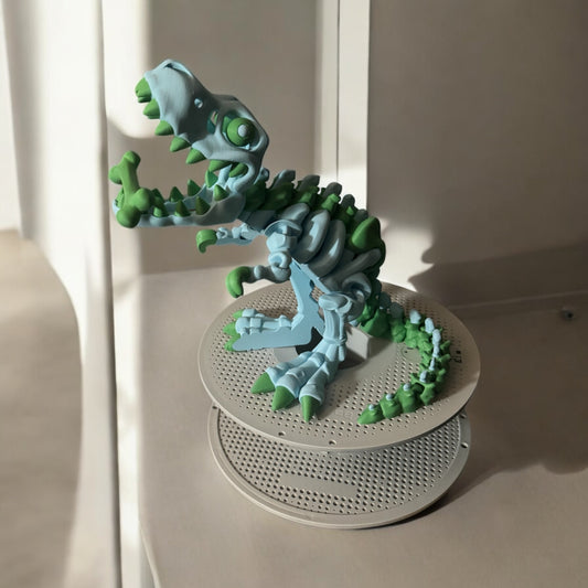 3D Printed T-Rex with Bone